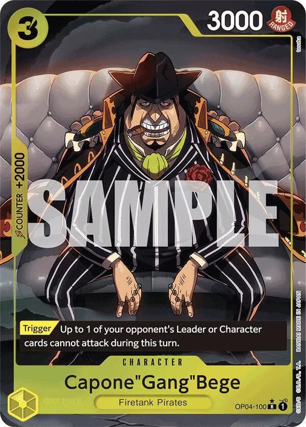 Capone"Gang"Bege (OP04-100) (Alternate Art) (Premium Booster) by Choii on MYNTED