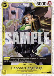 Capone"Gang"Bege (OP04 - 100) (Jolly Roger Foil) Premium Booster R OP04 - 100 by Schmutzfink TCG on MYNTED