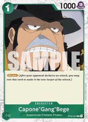 Capone"Gang"Bege (ST02 - 004) (Jolly Roger Foil) Premium Booster C ST02 - 004 by Schmutzfink TCG on MYNTED