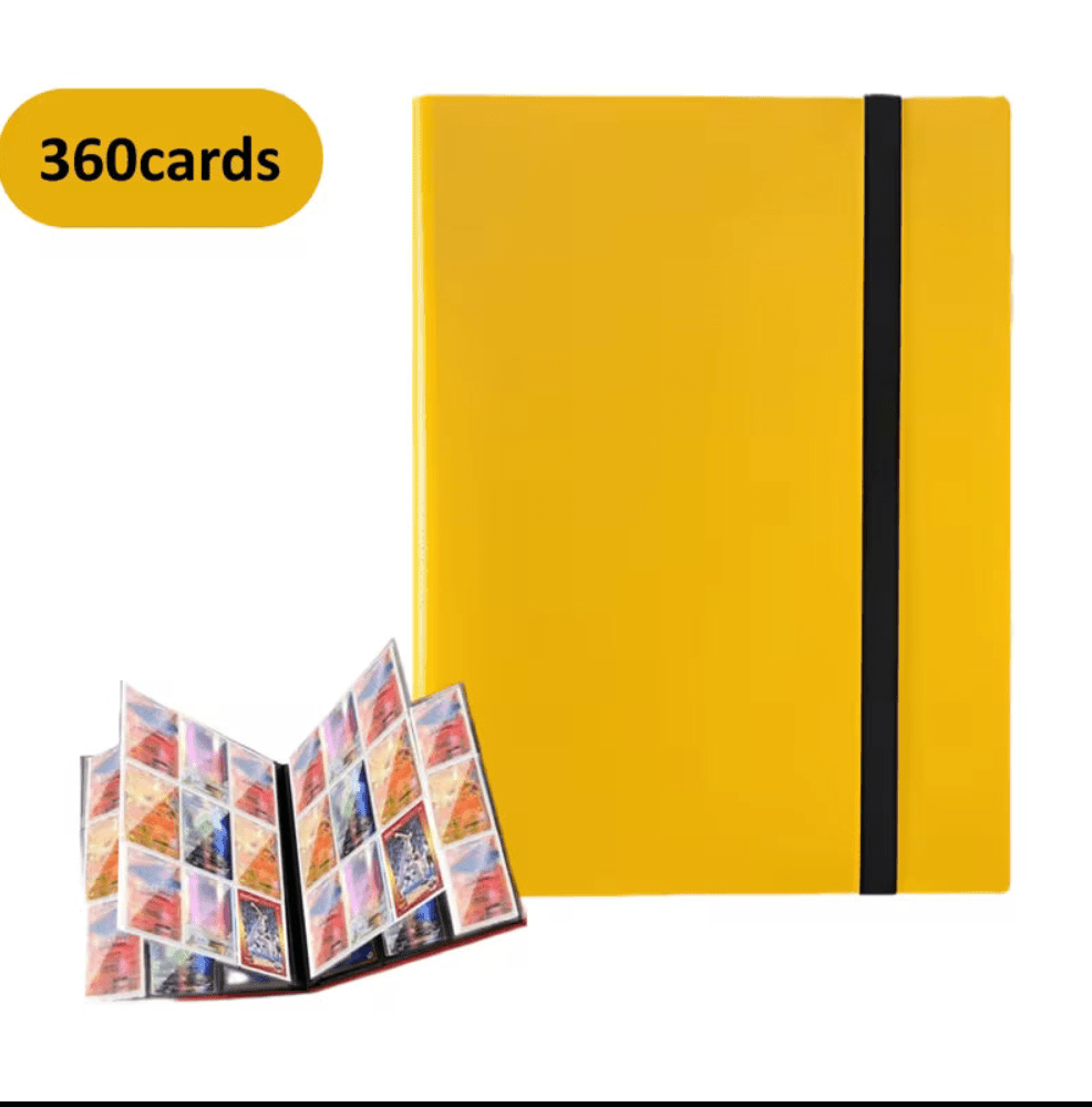 Card Binder Can Store Up to 360 Cards by RetroForLess on MYNTED