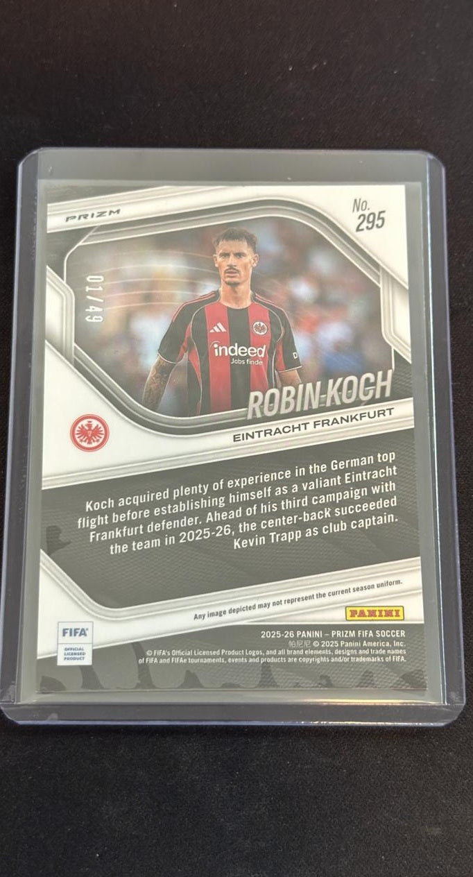 2025-26 Panini Prizm FIFA Robin Koch #295 Purple Wave /49