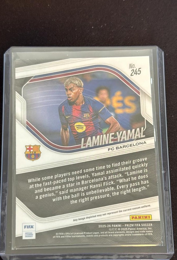 2025-26 Panini Prizm FIFA Lamine Yamal #245