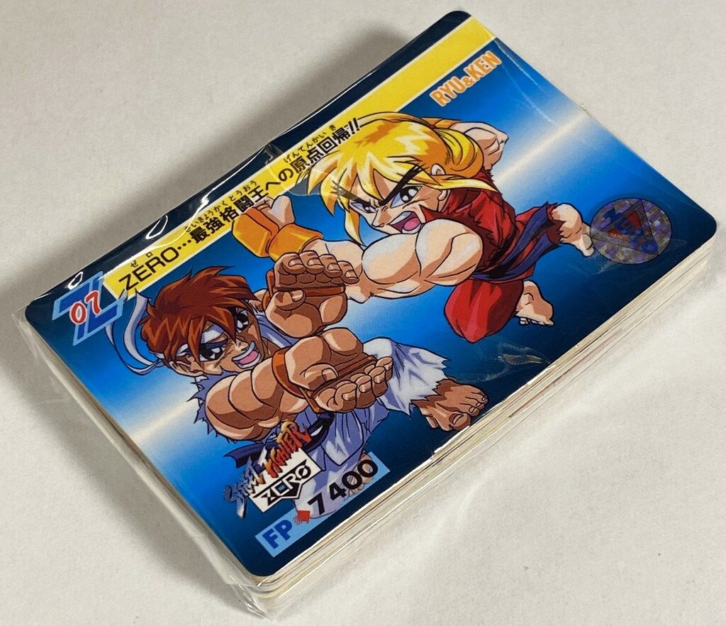Carddass Street Fighter Zero (+35 Unique Cards) (Includes 3 prism cards) by TCGDON on MYNTED