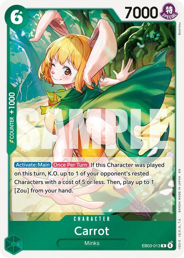 Carrot - Extra Booster: One Piece Heroines Edition (EB - 03) by TCGDON on MYNTED