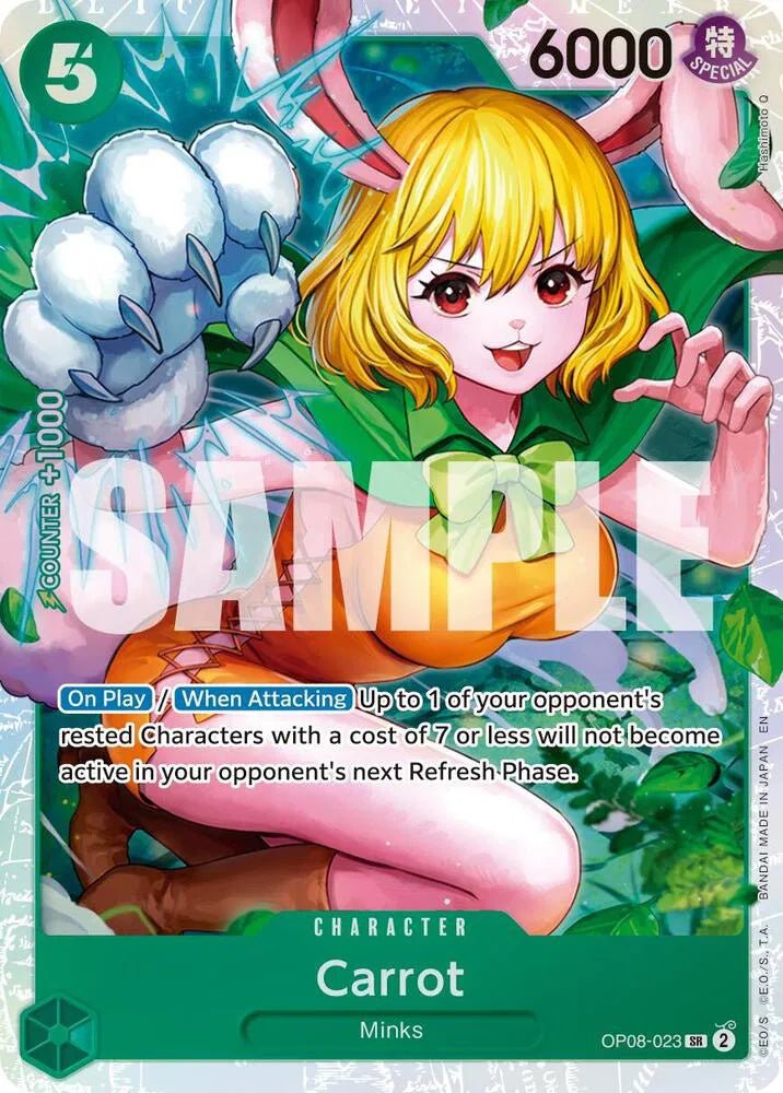 Carrot (Reprint) Premium Booster -The Best- Vol. 2 SR OP08-023 by Fabio’s Black Box on MYNTED