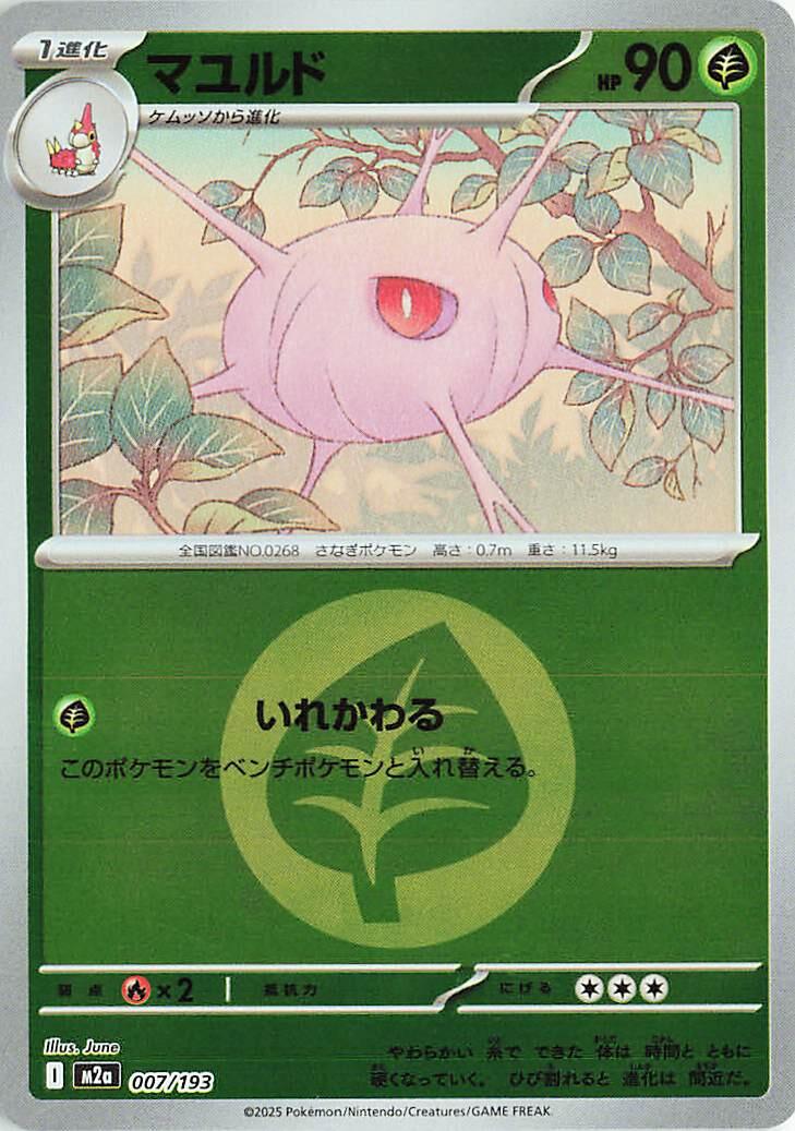 Cascoon [Energy] 7 Pokemon Japanese Mega Dream ex by Moe‘s Vault on MYNTED