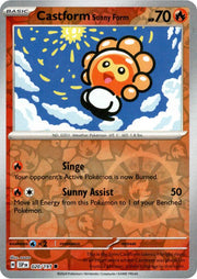 Castform Sunny Form [Reverse Holo] 20 Pokemon Surging Sparks by Moe‘s Vault on MYNTED
