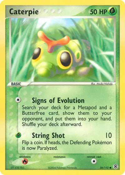 Caterpie EX FireRed & LeafGreen Common • 56 Normal by Marnie’s TCG on MYNTED