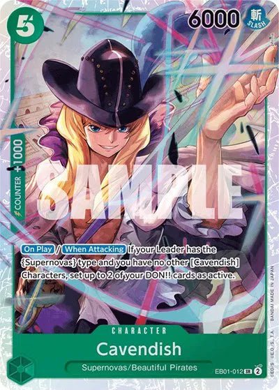 Cavendish Extra Booster: Memorial Collection SR EB01-012 by Nz TCG on MYNTED