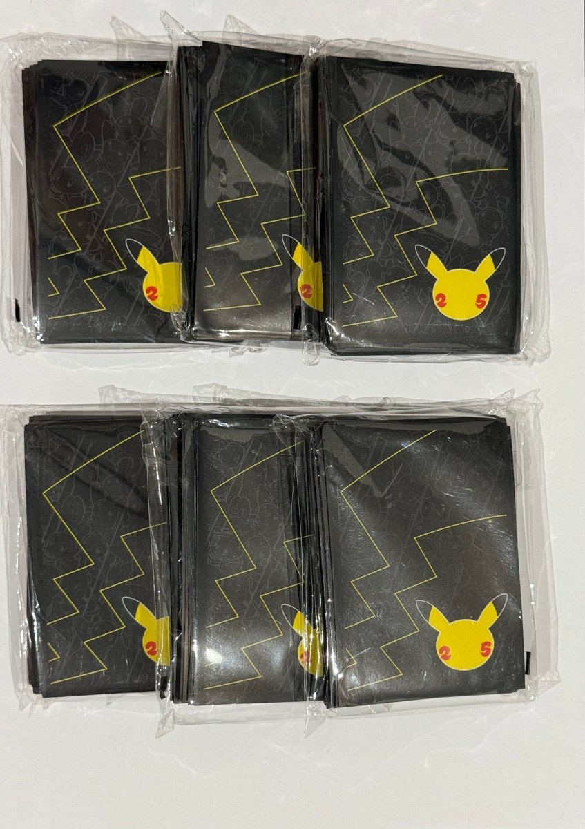 Celebrations - 25th Anniversary - Card Sleeves (Sealed) by Schmutzfink TCG on MYNTED