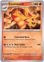 Centiskorch 010/084 Pitch Black Non-Holo Rare by Depoga Arts on MYNTED