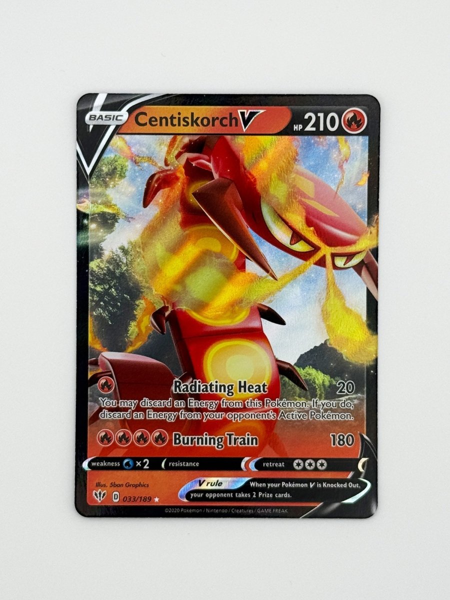 Centiskorch V · Darkness Ablaze (DAA) 033 by PokeMarsi on MYNTED