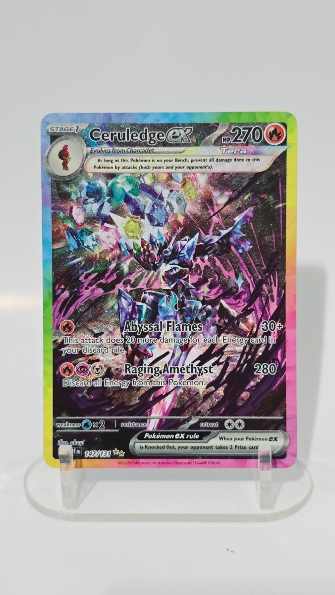 Ceruledge ex - Prismatic Evolutions - SIR 147/131 - English by MechaKai Collectibles on MYNTED