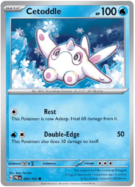 Cetoddle 054/193 · Normal (Paldea Evolved) by Devastation Collectibles on MYNTED