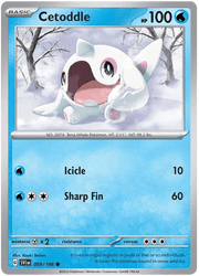 Cetoddle 059/198 · Reverse Holofoil (Scarlet & Violet Base Set) by The Archive Stop on MYNTED