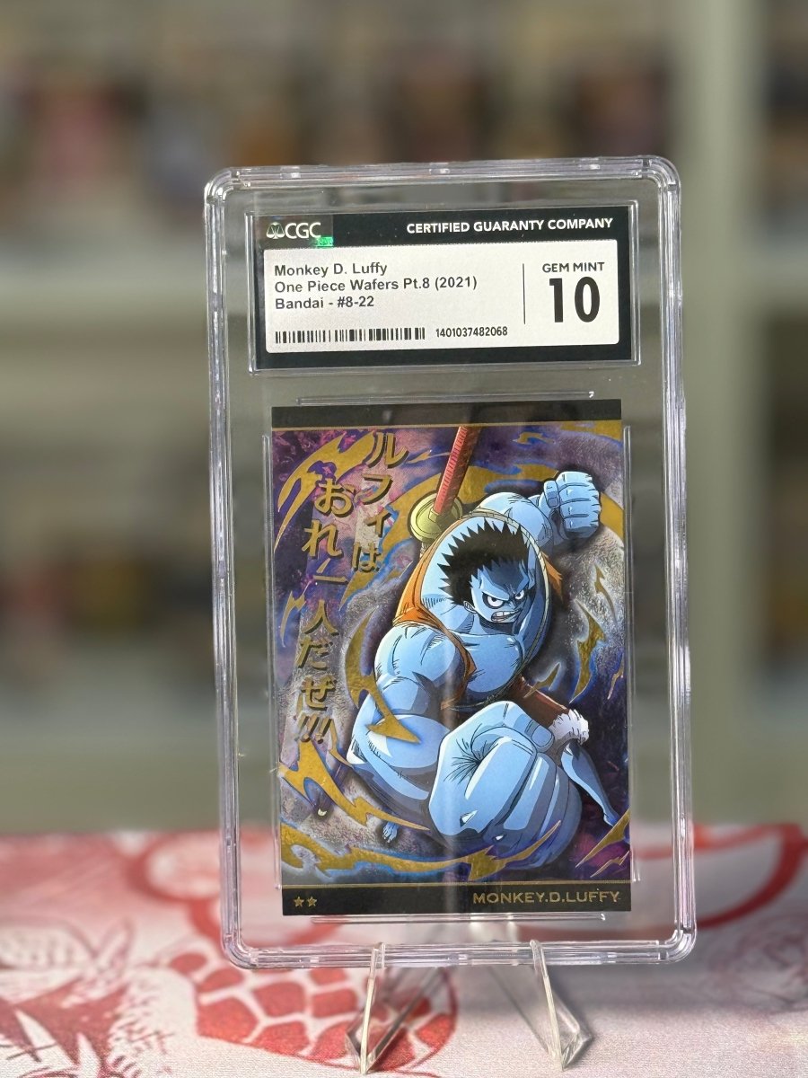 CGC 10 2021 Monkey D Luffy Wafer by Luffy Collects on MYNTED