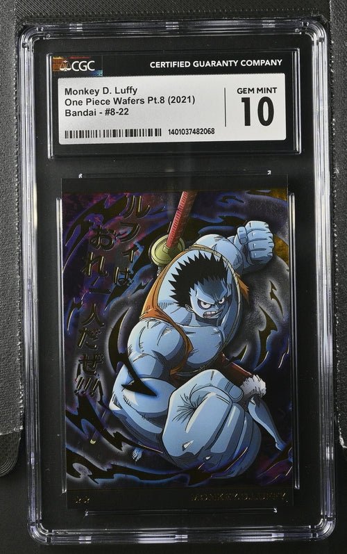 CGC 10 2021 Monkey D Luffy Wafer by Luffy Collects on MYNTED