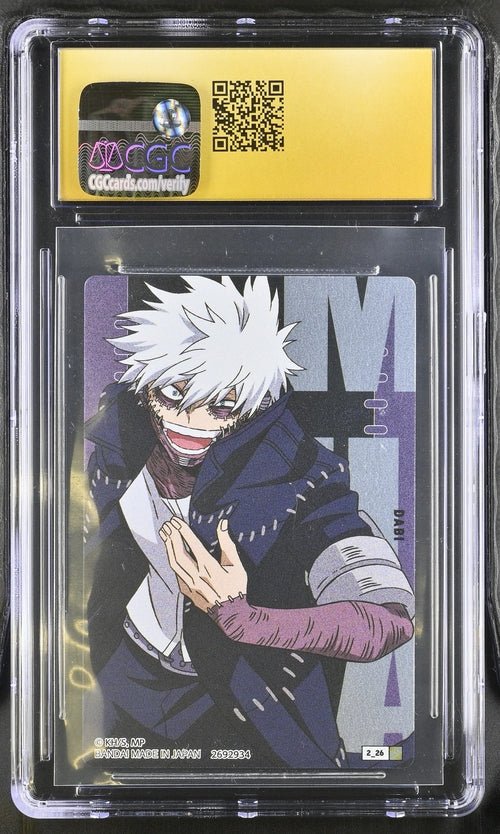 CGC 10 (Pristine) Dabi My Hero Academia Pt.2 2023 by Luffy Collects on MYNTED