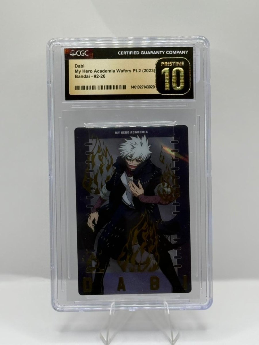 CGC 10 (Pristine) Dabi My Hero Academia Pt.2 2023 by Luffy Collects on MYNTED