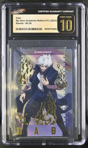 CGC 10 (Pristine) Dabi My Hero Academia Pt.2 2023 by Luffy Collects on MYNTED