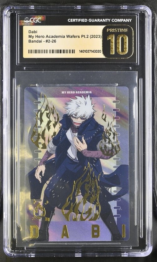 CGC 10 (Pristine) Dabi My Hero Academia Pt.2 2023 by Luffy Collects on MYNTED