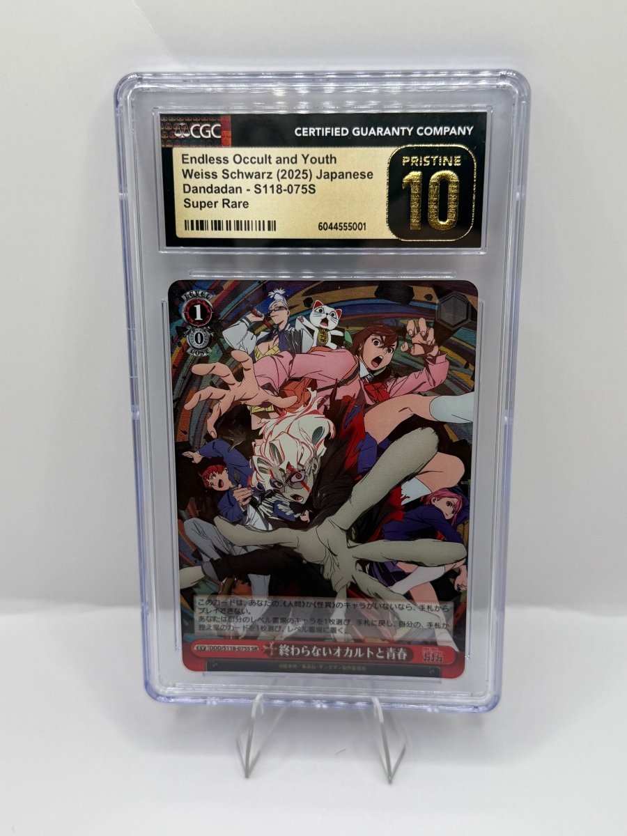 CGC 10 (Pristine) Dandadan (2025) Japanese Weiss Schwarz by Luffy Collects on MYNTED