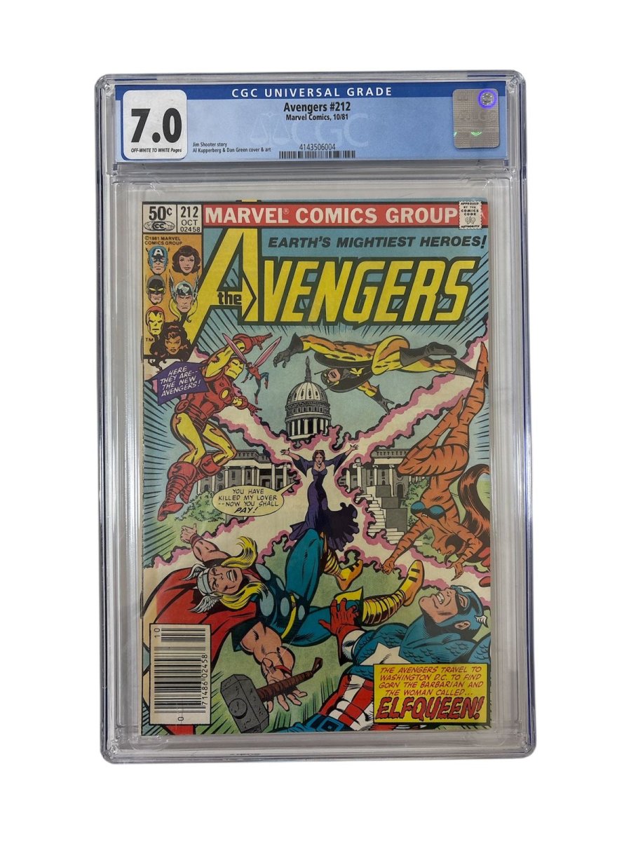 CGC 7 Avengers 212 Marvel Comics, 10/81 by Falconloot on MYNTED