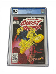 CGC 8 Original Ghost Rider 2 Marvel Comics, 8/92 by Falconloot on MYNTED
