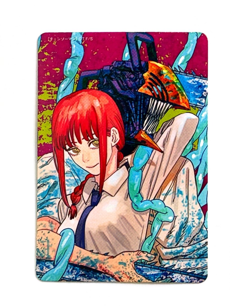 Chainsaw Man Sticker Card – Author's Signature – Double Layer Sticker Card - Official Gradable - 2022 by TCGDON on MYNTED