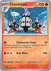 Chandelure 038/197 · Normal (Obsidian Flames) by Devastation Collectibles on MYNTED