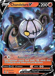 Chandelure V Fusion Strike 039/264 by ISB Collector on MYNTED