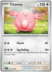 Chansey 144/198 · Reverse Holofoil (Scarlet & Violet Base Set) by ISB Collector on MYNTED