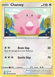 Chansey 202/264 · Reverse Holofoil (Fusion Strike) by ISB Collector on MYNTED