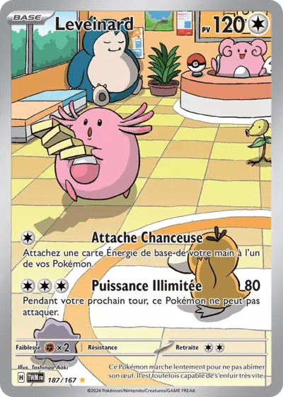 Chansey · Twilight Masquerade (TWM) 187 (FRENCH) by PokeMarsi on MYNTED