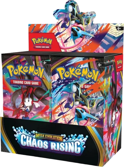 Chaos Rising Booster Box Chaos Rising Sealed by Marnie’s TCG on MYNTED