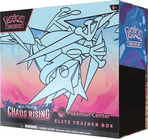 Chaos Rising Pokemon Center Elite Trainer Box · Elite Trainer Box (ETB) by Dubai Pop on MYNTED