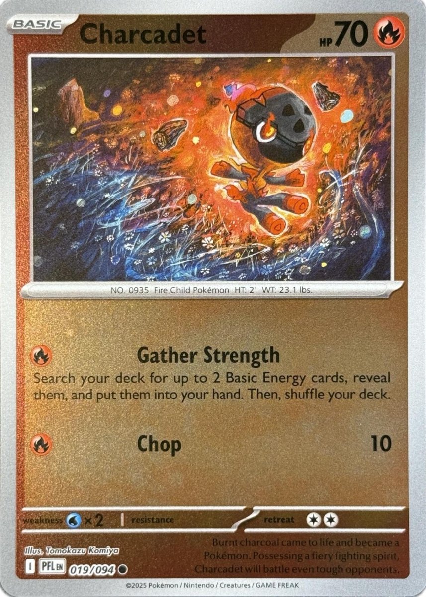 Charcadet [Reverse Holo] 19 Pokemon Phantasmal Flames by Moe‘s Vault on MYNTED