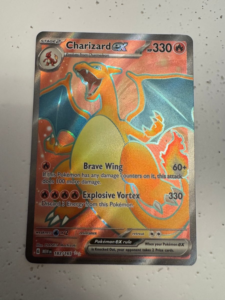 Charizard EX - 183/165 by The Archive Stop on MYNTED
