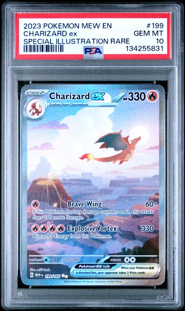 Charizard Ex 199/165 - 151 - Special Illustration Rare PSA 10 by Light Collectibles on MYNTED
