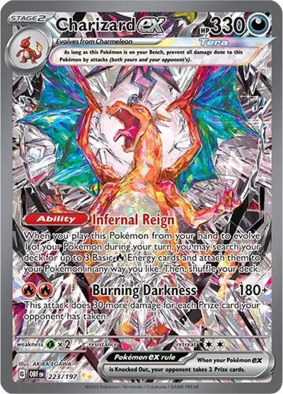 Charizard ex - Obsidian Flames - SIR 223/197 - English by MechaKai Collectibles on MYNTED