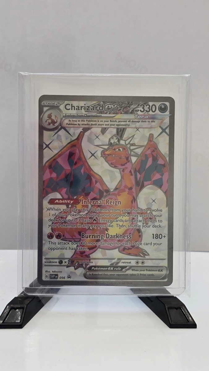 Charizard ex - Scarlet & Violet Promo - Promo 056 - English by MechaKai Collectibles on MYNTED