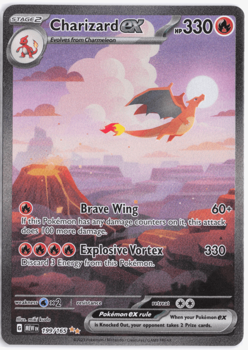 Charizard ex SV: 151 Special Illustration Rare 199/165 by Schmutzfink TCG on MYNTED