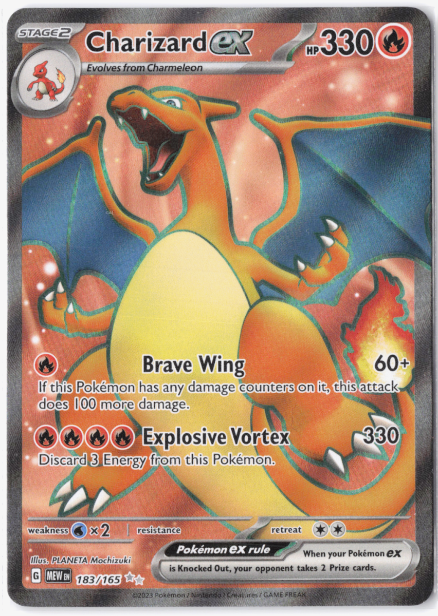 Charizard ex SV: 151 Ultra Rare 183/165 by Schmutzfink TCG on MYNTED