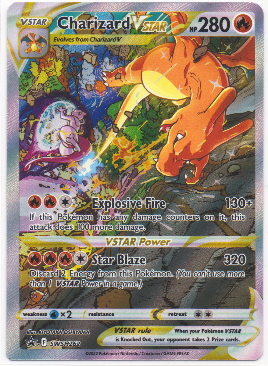 Charizard VSTAR Sword & Shield Promo Promo SWSH262 by PokeGrails on MYNTED