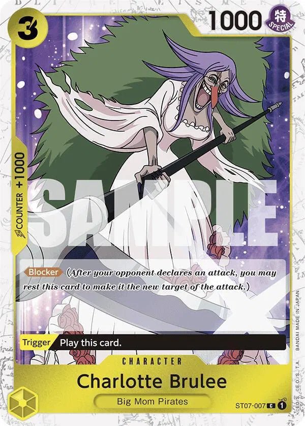 Charlotte Brulee (Jolly Roger Foil) Premium Booster C ST07 - 007 by Schmutzfink TCG on MYNTED