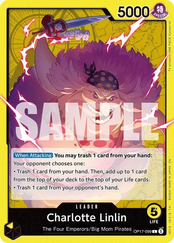 Charlotte Linlin OP17-099 (The World's Strongest Warriors) by TCGDON on MYNTED