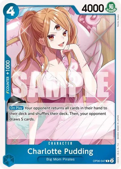 Charlotte Pudding Wings of the Captain R OP06 - 047 by Schmutzfink TCG on MYNTED