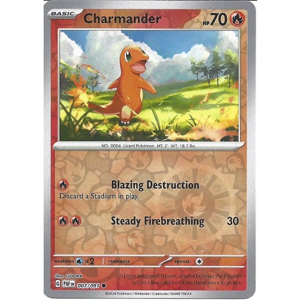 Charmander - 007/091 Reverse Holo by The Cardboard Grind on MYNTED