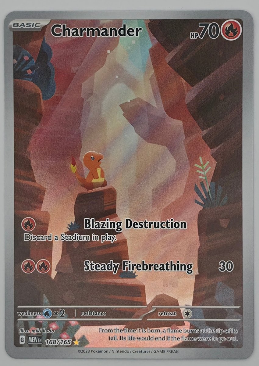Charmander - 168/165 - SV: Scarlet & Violet 151 (MEW) by Poké Dubai on MYNTED