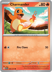 Charmander (Cosmos Holo) Ascended Heroes Common 020/217 by Shark Pop Culture on MYNTED